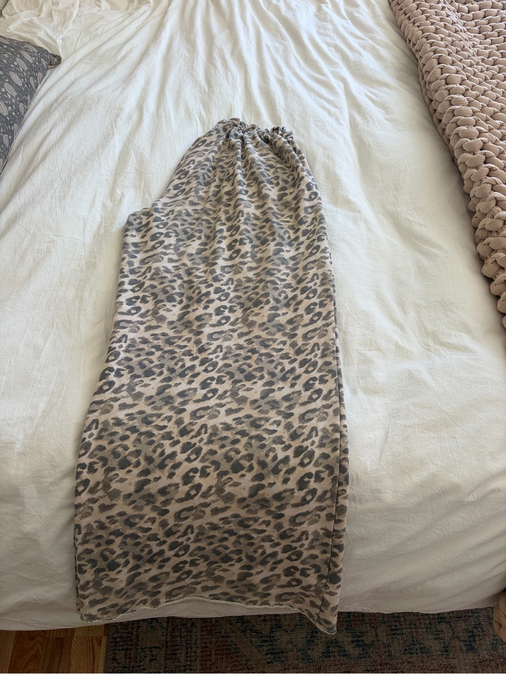 aerie Leopard Print trousers/sweats